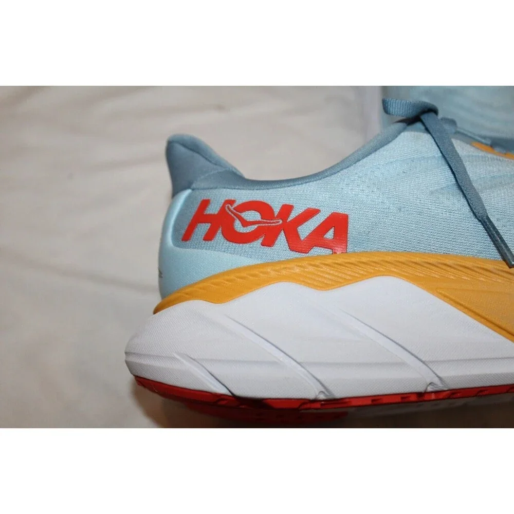 Hoka One Arahi 6 Men's Running Sneakers Blue Red‎ Orange